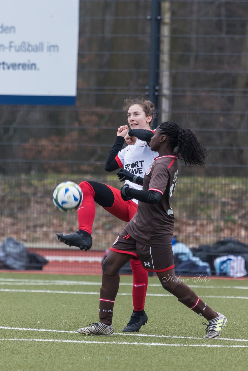 Bild 320 - B-Juniorinnen Walddoerfer - St.Pauli : Ergebnis: 4:1